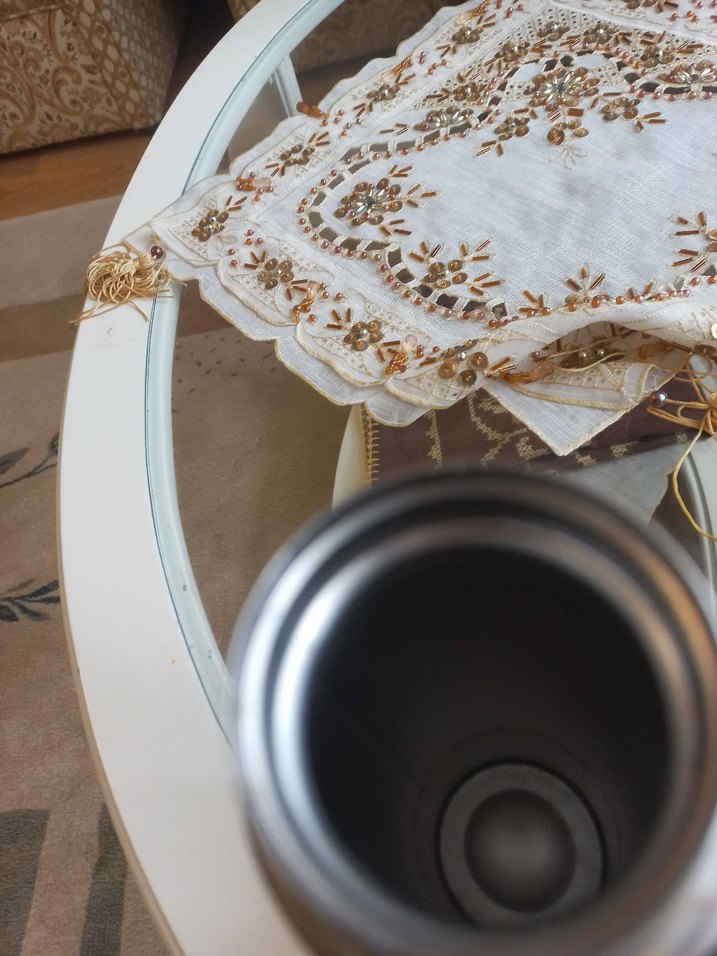 Pembe Kapaklı Renkli Noktalı  Termo - Görsel 3