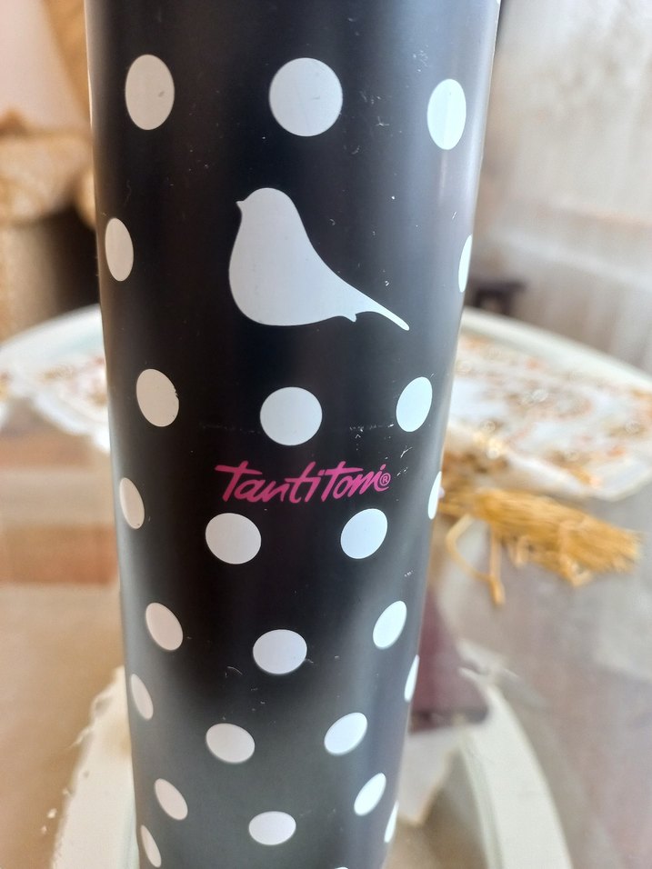 Pembe Kapaklı Renkli Noktalı  Termo - Görsel 2