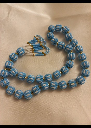 Erkek Turkuaz Boncuklu Tesbih - Görsel 3