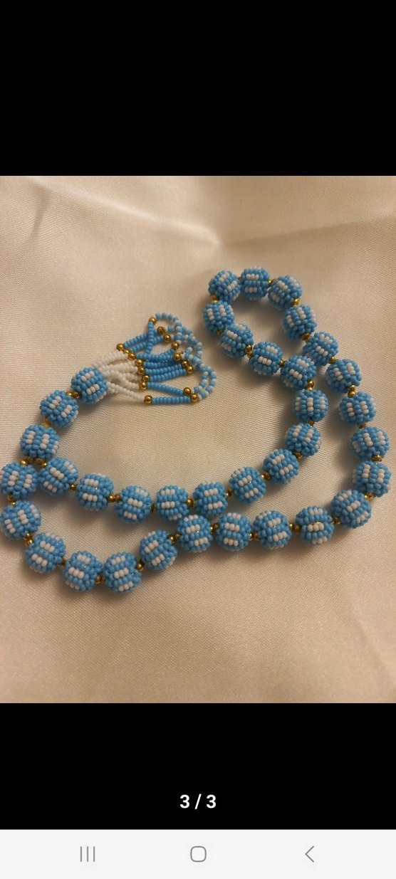 Erkek Turkuaz Boncuklu Tesbih - Görsel 3