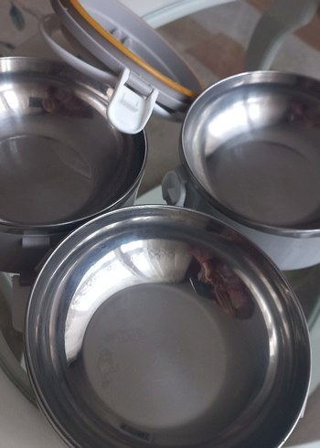 Gri Katmanlı Sicak soguk Yemek Kabı Taşıma Kutusu - Görsel 4