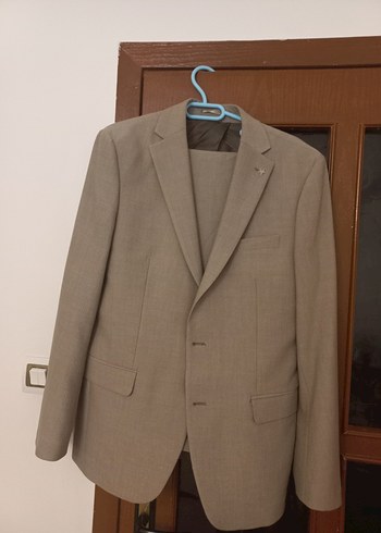 Bej Erkek Ofis Takım Elbise - Görsel 2