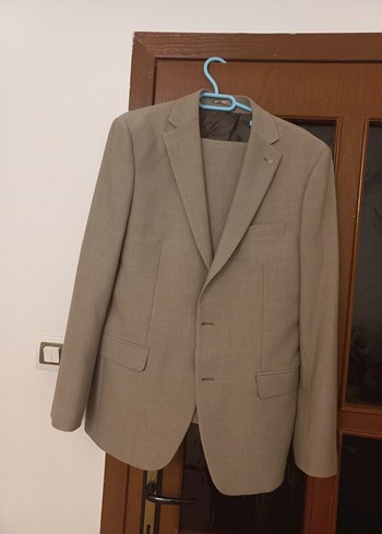 Bej Erkek Ofis Takım Elbise - Görsel 3