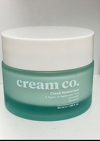 cream co. Cloud Moisturize Nemlendirici Krem