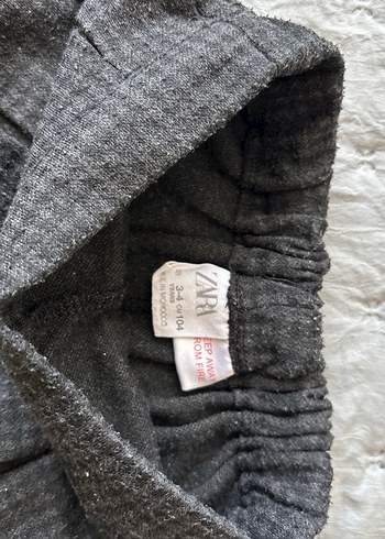 Siyah-gri Pilili Midi Kadın şort Etek - Görsel 4