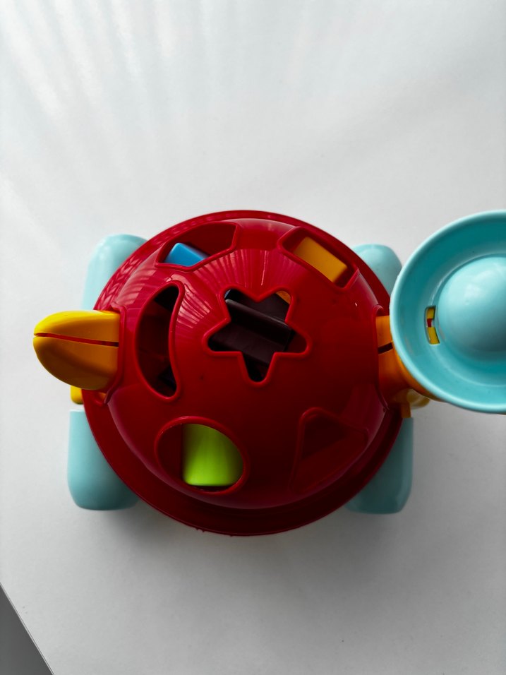 Renkli Kaplumbağa Şekilli Eğitici Oyuncak - Görsel 2