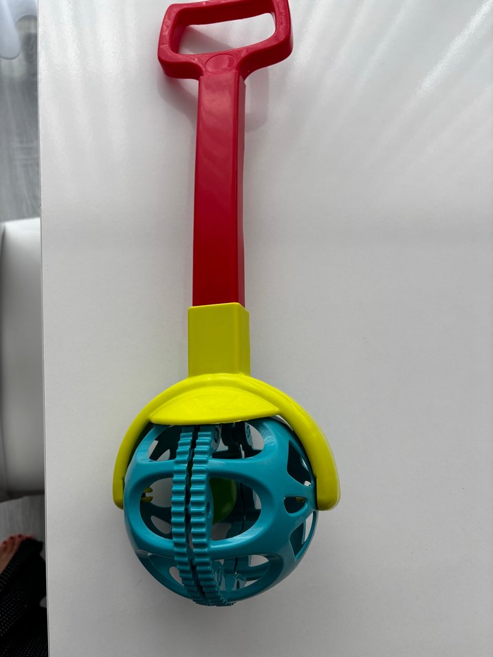 Renkli Çocuk İti ve Çek Oyuncağı - Görsel 2
