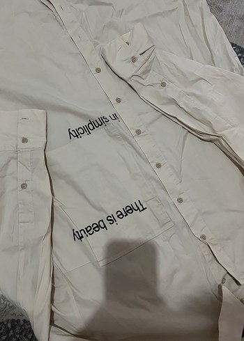LC Waikiki LCW MODEST Bej Kadın Keten Midi Gömlek