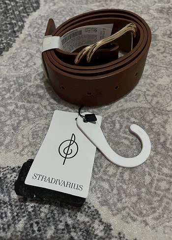 Kahverengi Deri Kadın Kemer Stradivarius