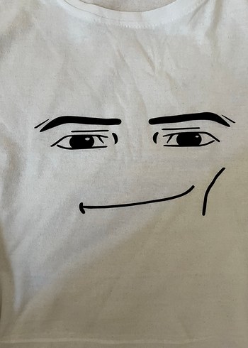 xl Beden Man face tişört