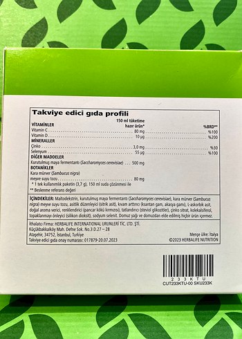 Herbalife Pro-Core Orman Meyveli Takviye Edici Gıda - Görsel 2