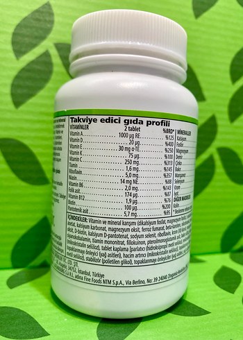 Herbalife Nutrition Erkekler İçin Vitamin ve Mineral Kompleks - Görsel 2