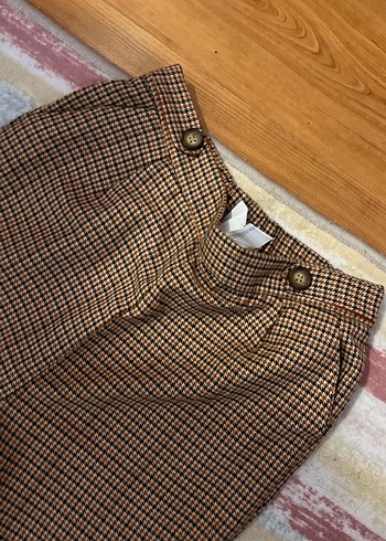 diğer Beden Düğmeli Kumaş Pantolon