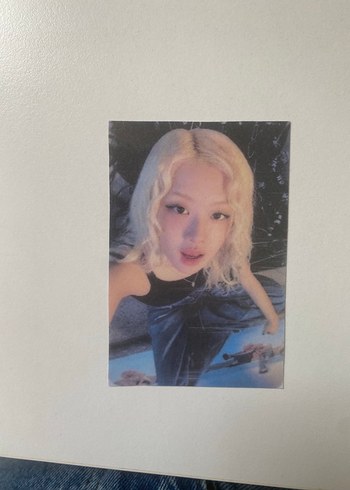  Beden Renk Rose 3lü fanmade photocard
