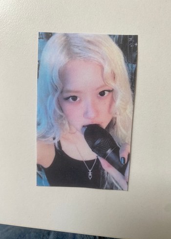  Rose 3lü fanmade photocard