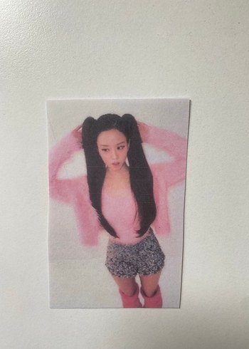  Beden Jisoo 2li fanmade photocard