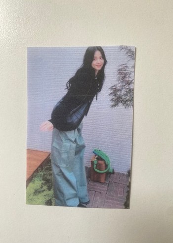  Beden Renk Jisoo 3lü fanmade photocard