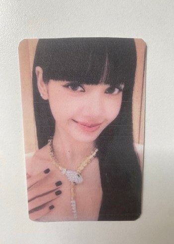  Lisa fanmade 2li photocard