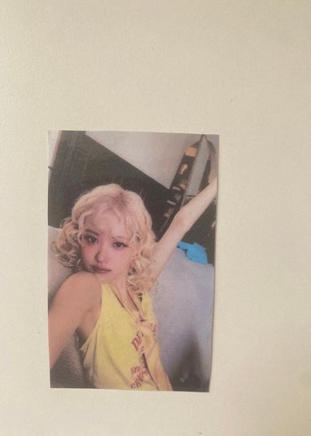  Rose 3lü fanmade photocard