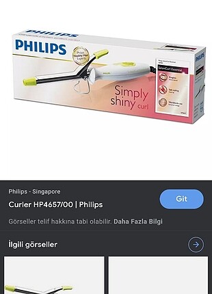 Philips saç maşası