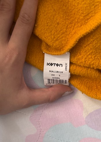 Sarı Baskılı Sweatshirt - Görsel 3