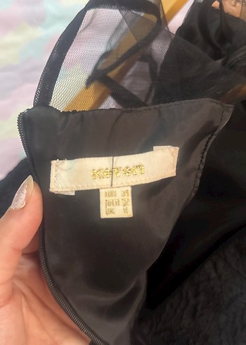 Siyah V Yaka Kolsuz Uzun Gotik Elbise - Görsel 5