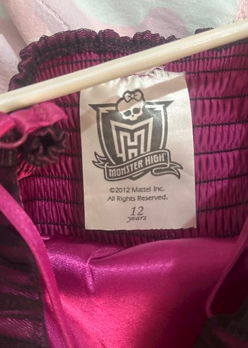 BoynerBordo Strappy Midi Gotik Elbise orijinal moster highelbise - Görsel 3