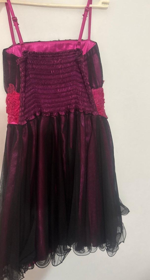 BoynerBordo Strappy Midi Gotik Elbise orijinal moster highelbise - Görsel 2