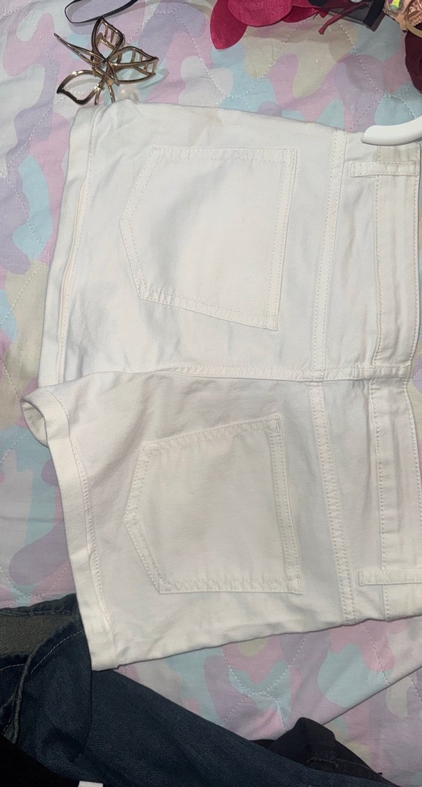 Bej Mini Pamuklu Kadın şort - Görsel 2