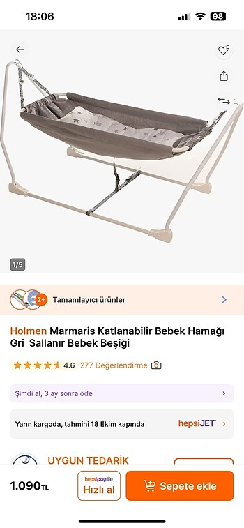 Holmes hamak yatak