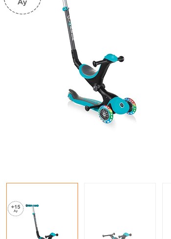 Globber go up deluxe ışıklı scotteer - Görsel 7