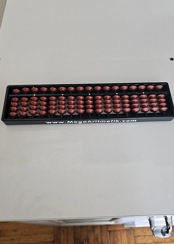 Koyu Kırmızı Eğitici Abaküs