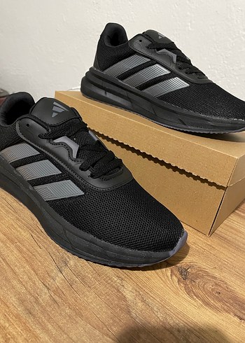 Erkek Siyah Spor ve Günlük Koşu Ayakkabısı - Görsel 2