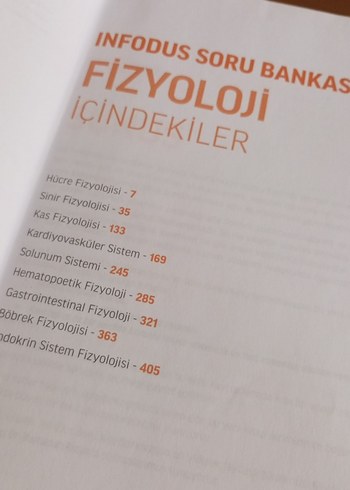 DUSTIME Infodus Fizyoloji Soru Bankası - Görsel 2