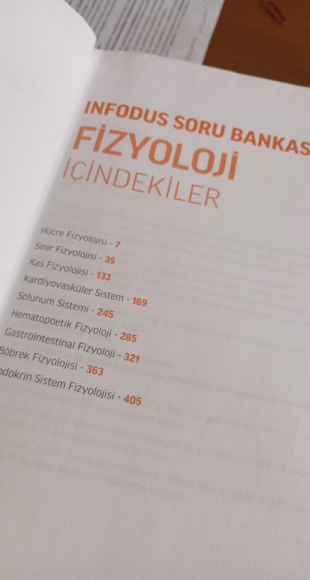 DUSTIME Infodus Fizyoloji Soru Bankası - Görsel 2