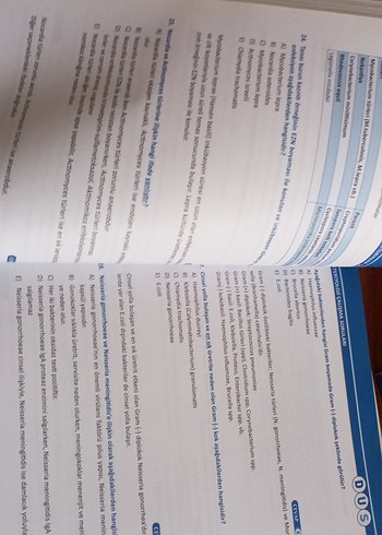 Tıbbi Mikrobiyoloji Çalışma Soruları Kitabı - Görsel 3