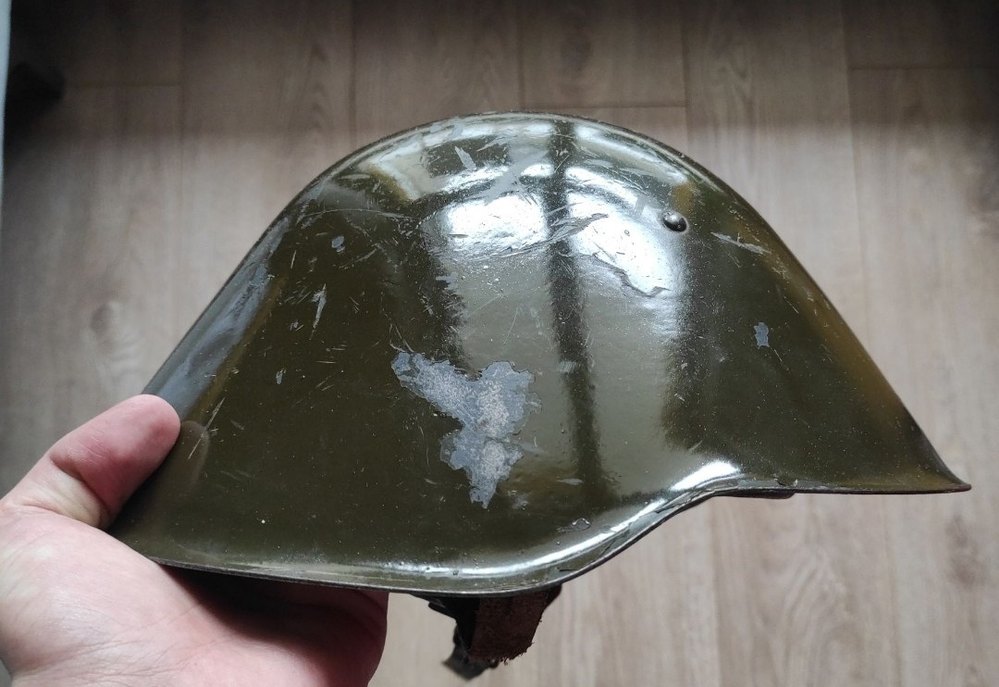 Doğu Alman ordusu çelik askeri tarihi Kask M56 76 miğfer - Görsel 3