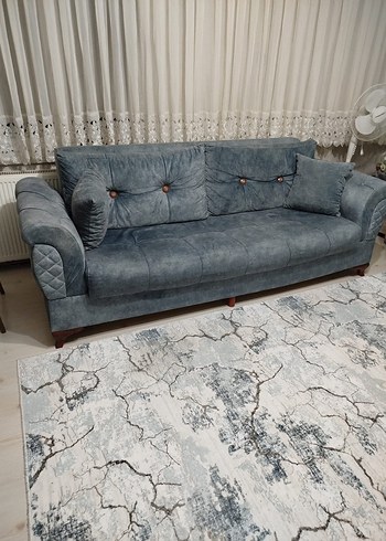 İKİNCİ EL 3LÜ KOLTUK TAKIMI - Görsel 4