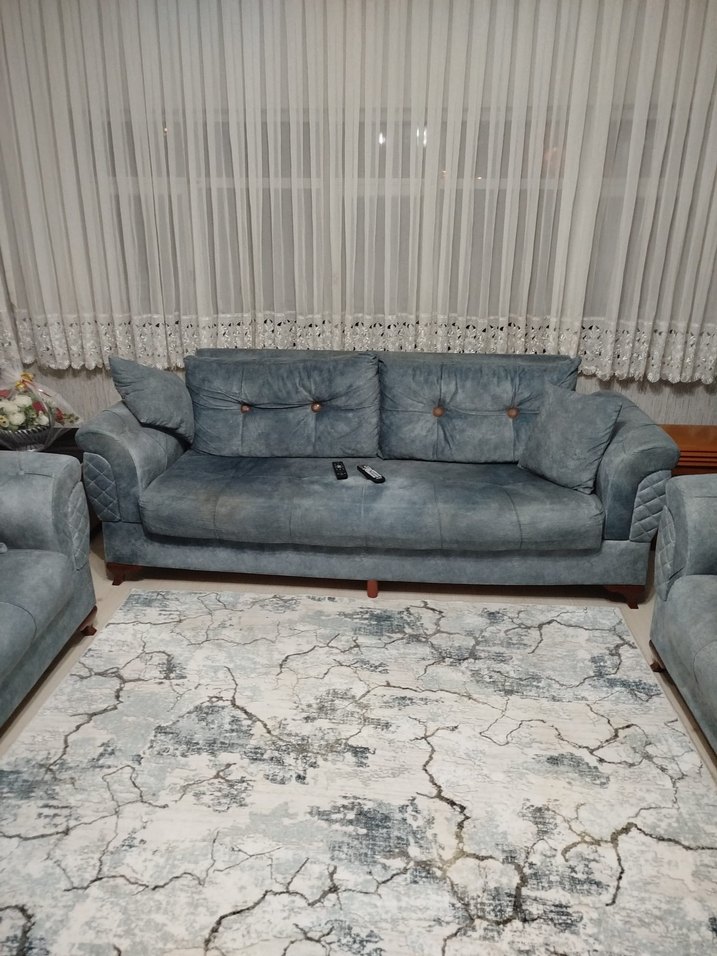 İKİNCİ EL 3LÜ KOLTUK TAKIMI - Görsel 3