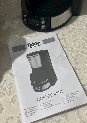 Fakir Coffee Mine Siyah Kahve Makinesi - Görsel 2