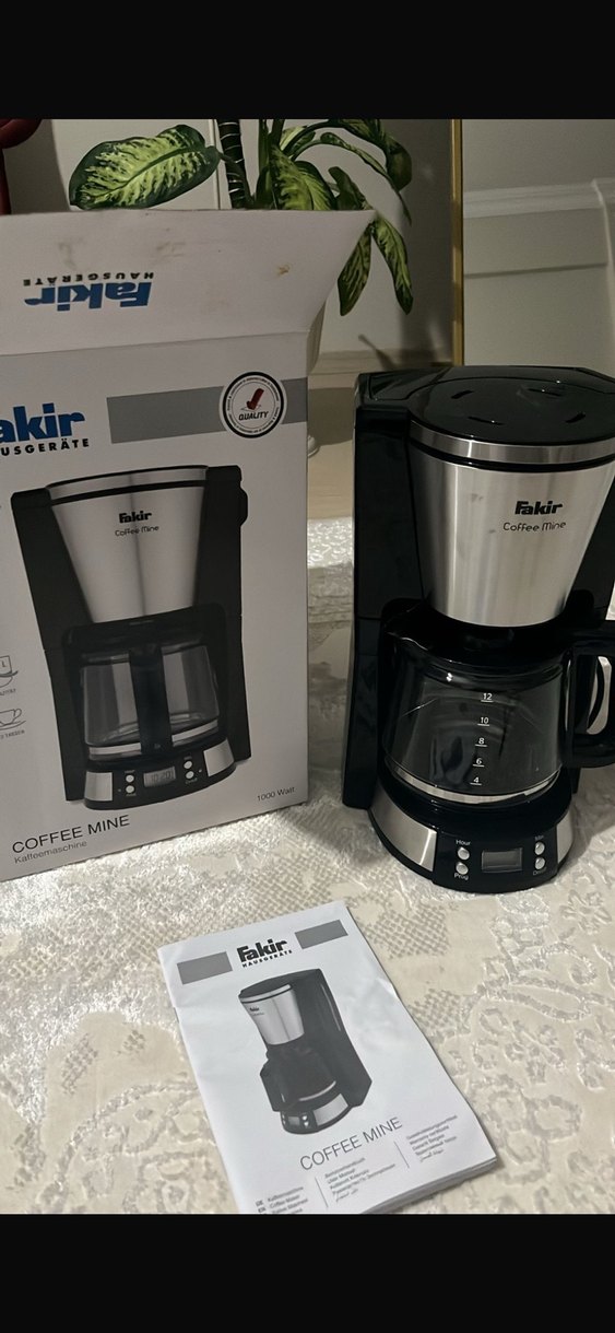 Fakir Coffee Mine Siyah Kahve Makinesi - Görsel 3