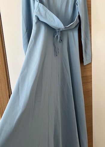 Türkuaz elbise - Görsel 5