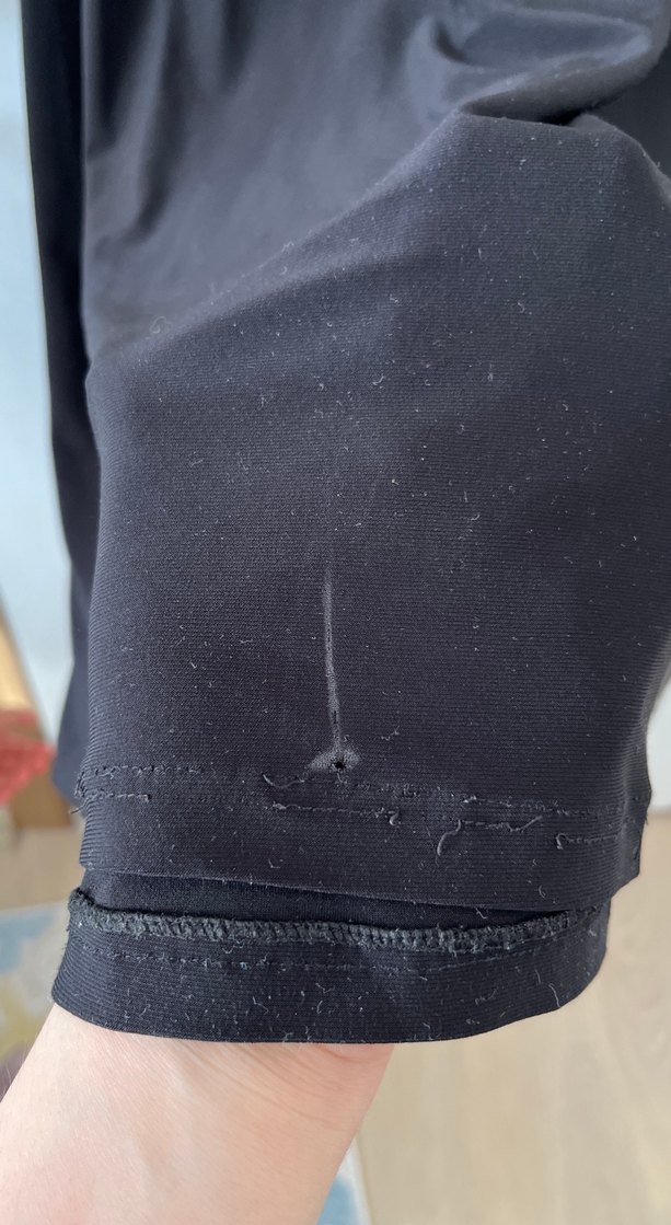 Siyah Kadın Uzun Keten Elbise - Görsel 4