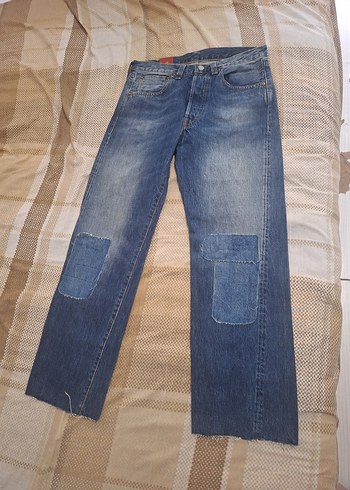 Levis Mavi Yikamali Rahat Kesim Denim Jean