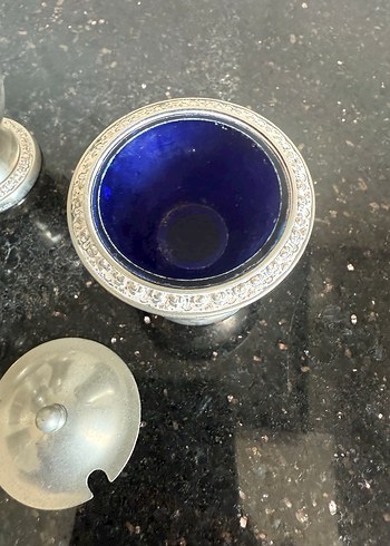 Vintage tuzluk karabiberlik - Görsel 5