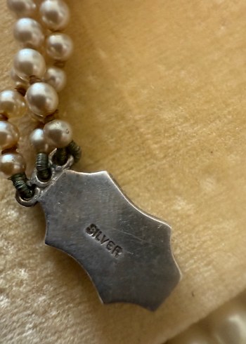 Vintage inci kolye - Görsel 4