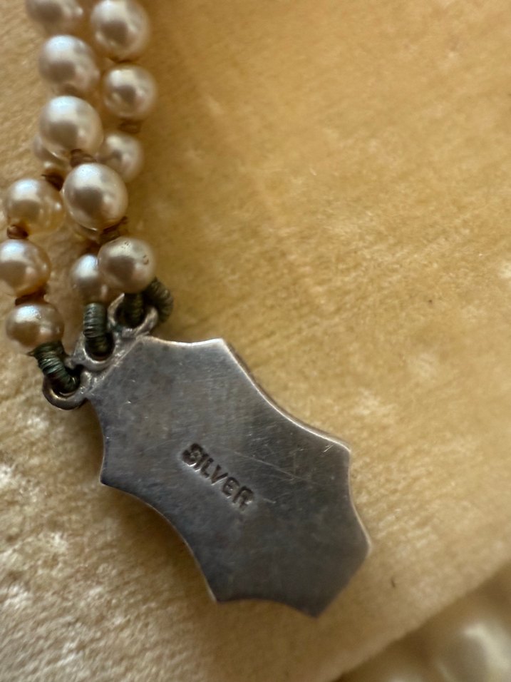 Vintage inci kolye - Görsel 4