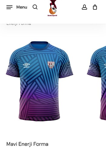 Orijinal Umbro Bandırmaspor 2024 Mavi Enerji Forma  S Beden - Görsel 4