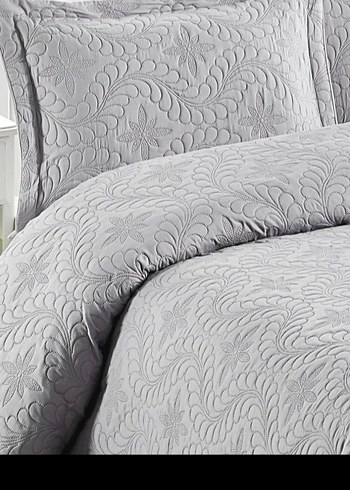 ultasonic desenli üç parça yatak örtüsü 1200 tl - Görsel 4