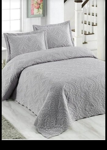 ultasonic desenli üç parça yatak örtüsü 1200 tl - Görsel 3